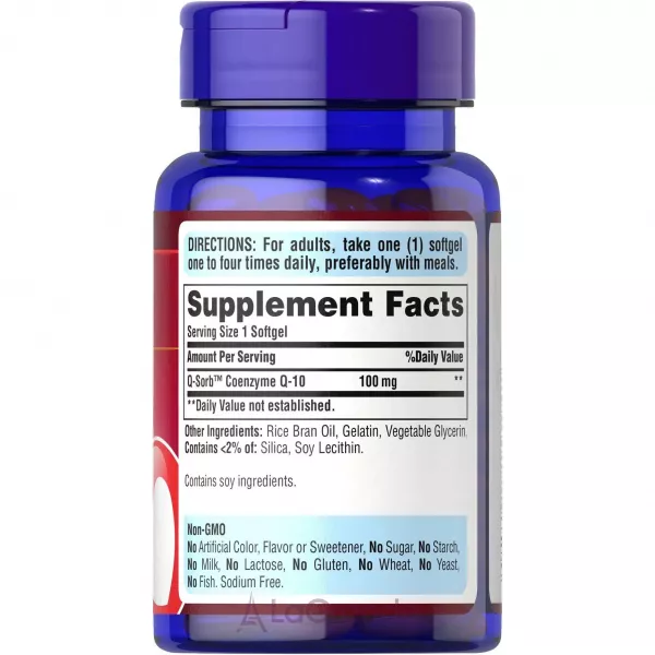 Puritan's Pride Q-SORB Co Q-10 100 mg ĳ������ ������� ��� �������� ������'� ����� 
