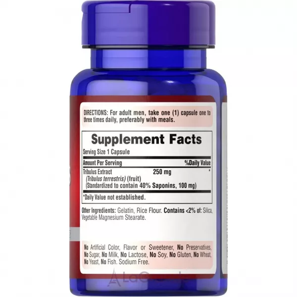 Puritan's Pride Tribulus Terrestris 250 mg ����������� ������� ��� ������ 