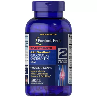Puritan's Pride Triple Strength Glucosamine, Chondroitin & MSM Joint Soother ����������� ������� ��� �������� 