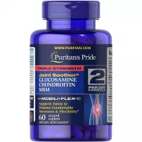 Puritan's Pride Triple Strength Glucosamine, Chondroitin & MSM Joint Soother ����������� ������� ��� �������� "����������, ���������� � ���, ������� ����"