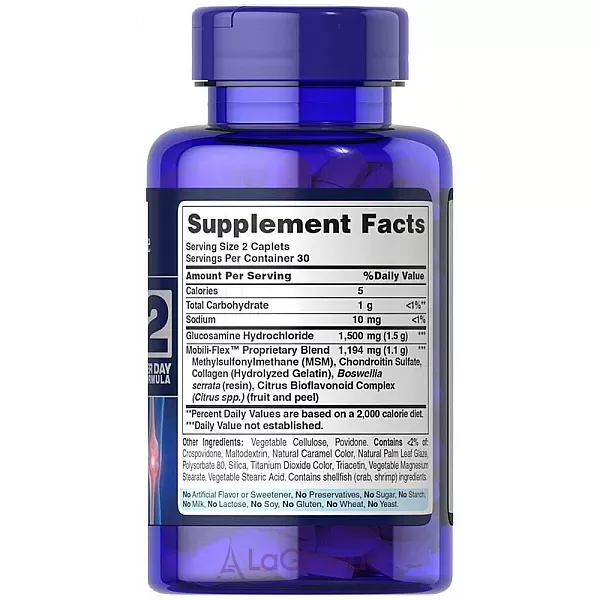 Puritan's Pride Triple Strength Glucosamine, Chondroitin & MSM Joint Soother ����������� ������� ��� �������� 