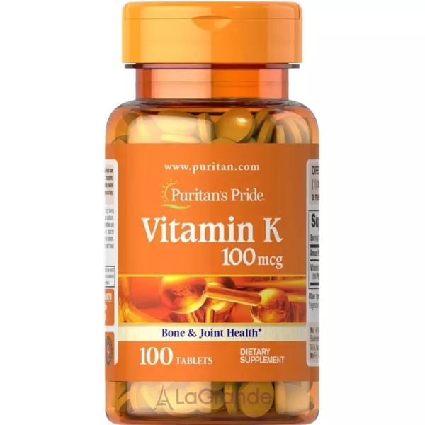 Puritan's Pride Vitamin K 100 mcg ����������� ������� 