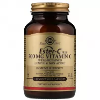 Solgar Ester-C Plus Vitamin C 500 mg ����������� ������� � ��������� � "�����-� ����", 500 ��, ������������ �������
