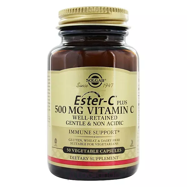 Solgar Ester-C Plus Vitamin C 500 mg ĳ������ ������� � ������� � 