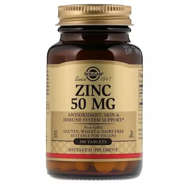 Solgar Zinc 50 mg ĳ������ ������� 
