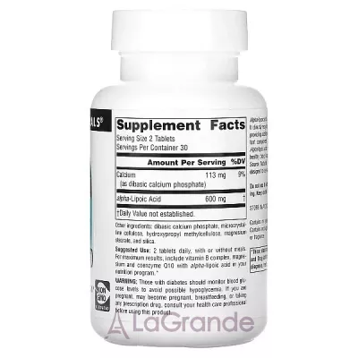 Source Naturals Alpha Lipoic Acid Timed Release 300 mg ĳ     