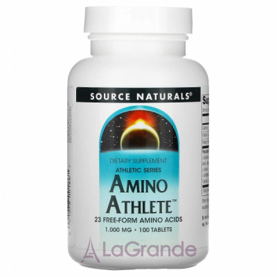 Source Naturals Amino Athlete 1000 mg    , 1000 