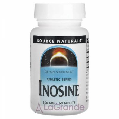 Source Naturals Inosine 500 mg ĳ  