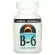 Source Naturals Vitamin B-6 100 mg 100pcs
