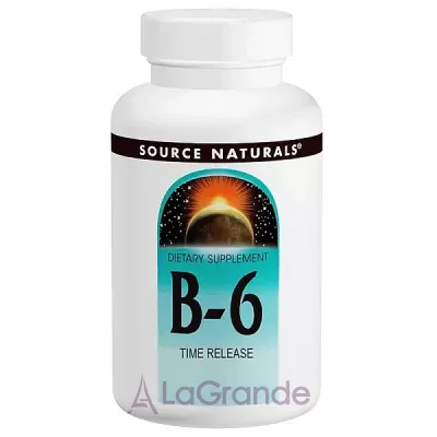 Source Naturals Vitamin B-6 500 mg ĳ  