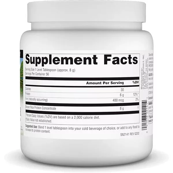 Source Naturals Brown Rice Protein Powder ������� �� ������ ���� � �������, ��� �����