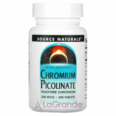 Source Naturals Chromium Picolinate 200 mcg ĳ  