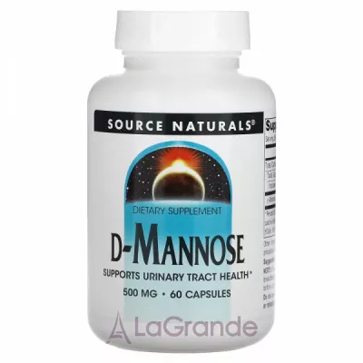 Source Naturals D-Mannose 500 mg ĳ    '   