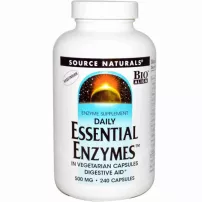 Source Naturals Essential Enzymes 500 mg �������� ��� ���������, ������������, 500 ��