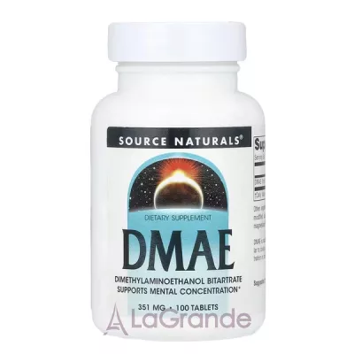 Source Naturals DMAE 351 mg ����������� ������� ��� ��������� ���������� ������������ 