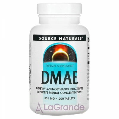 Source Naturals DMAE 351 mg       