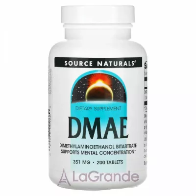 Source Naturals DMAE 351 mg ĳ      