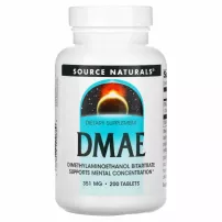 Source Naturals DMAE 351 mg ����������� ������� ��� ��������� ���������� ������������ "������������������", 351 ��, � ���������