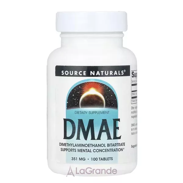 Source Naturals DMAE 351 mg ĳ������ ������� ��� ���������� �������� ������������ 