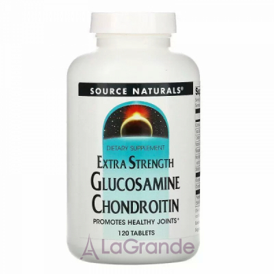 Source Naturals Glucosamine Chondroitin Extra Strength ĳ   '  