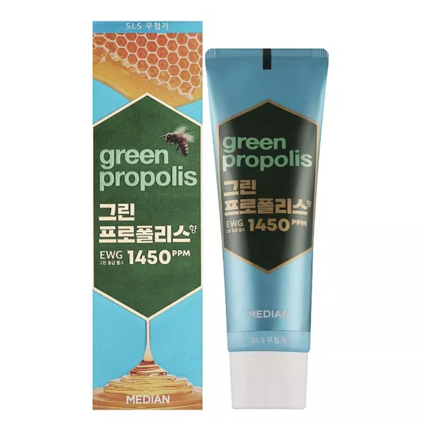 Median Green Propolis Pure Mint SLS Free Toothpaste ������������������� ������������ ����� ����� �� ������� ��������� 