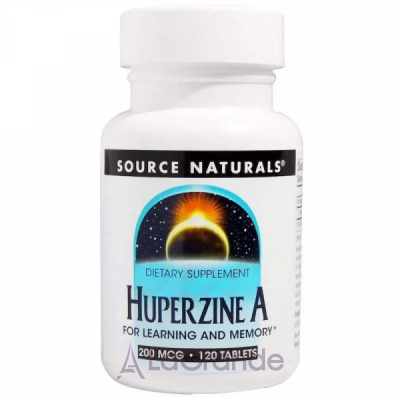 Source Naturals Huperzine A 200 mcg ³   