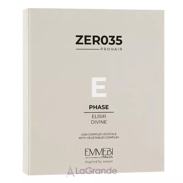 Emmebi Italia Zer035 Pro Hair Phase E Elisir Divine ������ ��� ������� 