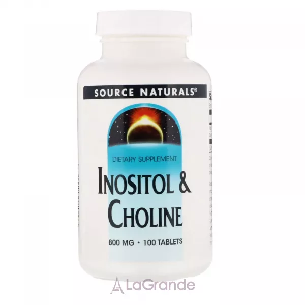 Source Naturals Inositol & Choline 800 mg ĳ������ ������� ��� �������� ������� �������, ������'� ����� �� ���'�� 
