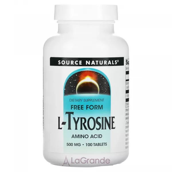 Source Naturals L-Tyrosine 500 mg ĳ������ ������� 