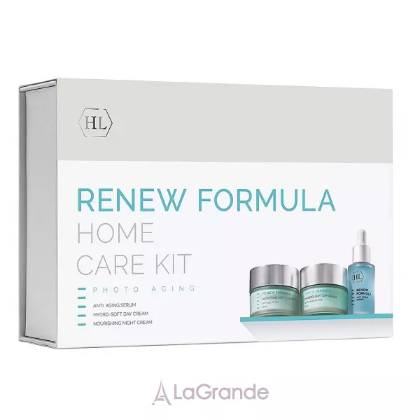 Holy Land Renew Formula Home Care Kit ����� (f/ser/30ml + f/cr/2x50ml)