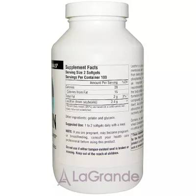 Source Naturals Lecithin 1200 mg   