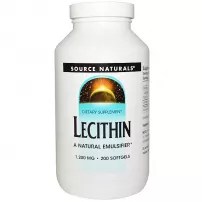 Source Naturals Lecithin 1200 mg ����������� ������� "�������", 1200 ��