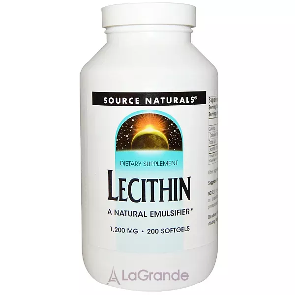 Source Naturals Lecithin 1200 mg ĳ������ ������� 