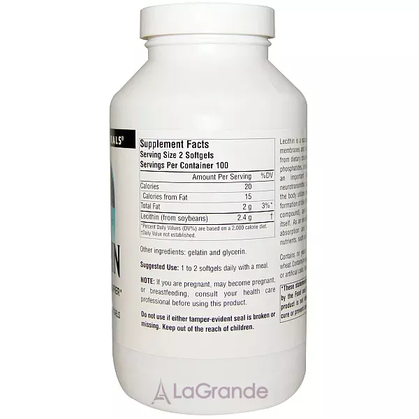 Source Naturals Lecithin 1200 mg ĳ������ ������� 