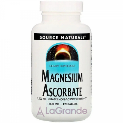 Source Naturals Magnesium Ascorbate 1000 mg   