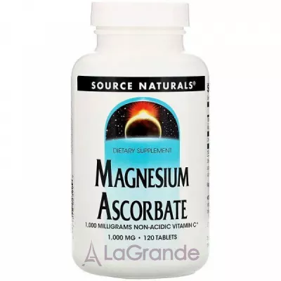 Source Naturals Magnesium Ascorbate 1000 mg   