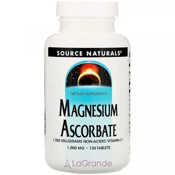 Source Naturals Magnesium Ascorbate 1000 mg ĳ������ ������� 