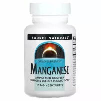 Source Naturals Manganese 10 mg ����������� ������� "��������", 10 ��