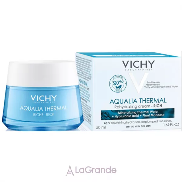 Vichy Aqualia Thermal Rehydrating Cream Rich ��������� ���� ��� ��������� ���������� ���� �������