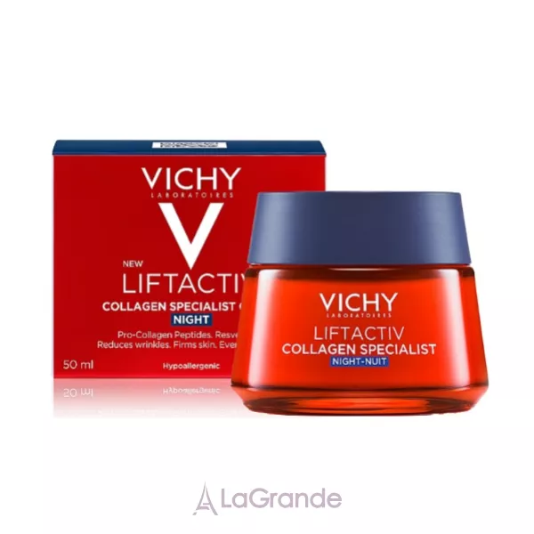 Vichy LiftActiv Collagen Specialist Night ���� ������ ��� ��������� ������ � ������� ����