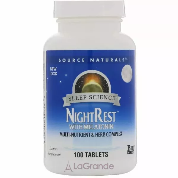 Source Naturals NightRest With Melatonin ��������������� ����'���� �������� ��� ��� � �����������