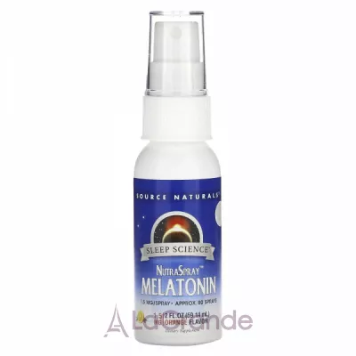 Source Naturals NutraSpray Melatonin 1.5 mg   