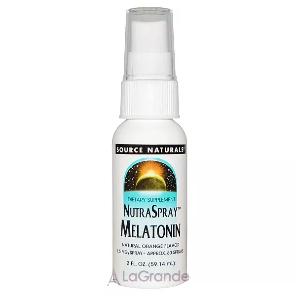 Source Naturals NutraSpray Melatonin 1.5 mg ĳ������ ������� 