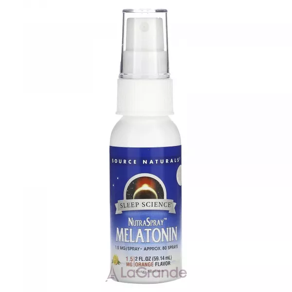 Source Naturals NutraSpray Melatonin 1.5 mg ĳ������ ������� 
