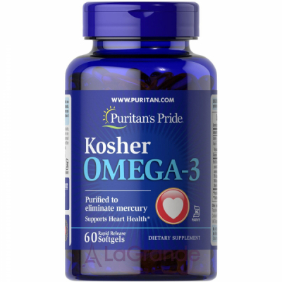 Puritan's Pride Kosher Omega-3 with EPA & DHA   