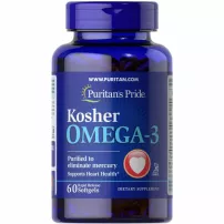 Puritan's Pride Kosher Omega-3 with EPA & DHA ����������� ������� "�����-3 �������� � ��� � ���", 742 ��