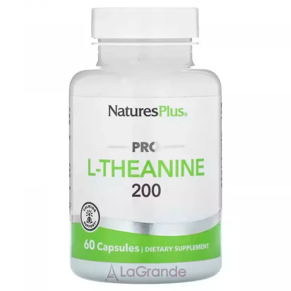 NaturesPlus Pro L-Theanine 200 mg ĳ������ ������� 
