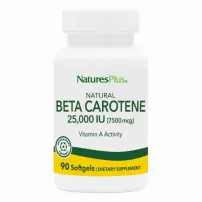 NaturesPlus Natural Beta Carotene 25000 IU (7500 mcg) ����������� ������� "����-������� �����������", 25000 �� (7500 ���)