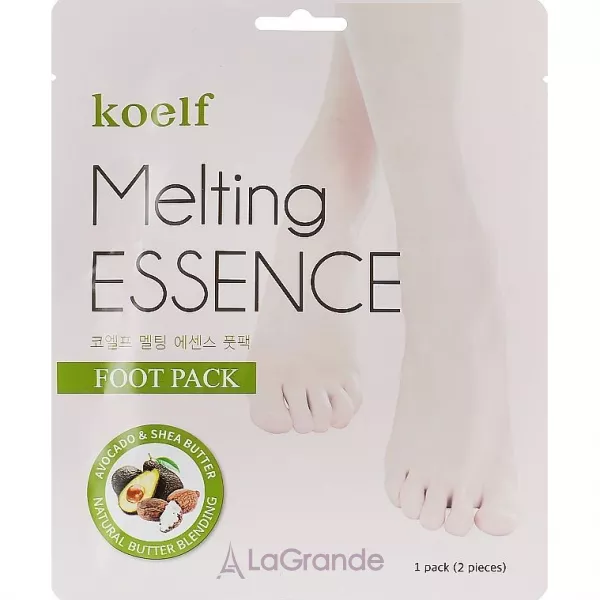 Petitfee & Koelf Melting Essence Foot Pack ����� ��� ���