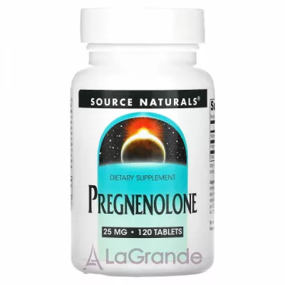 Source Naturals Pregnenolone 25 mg   